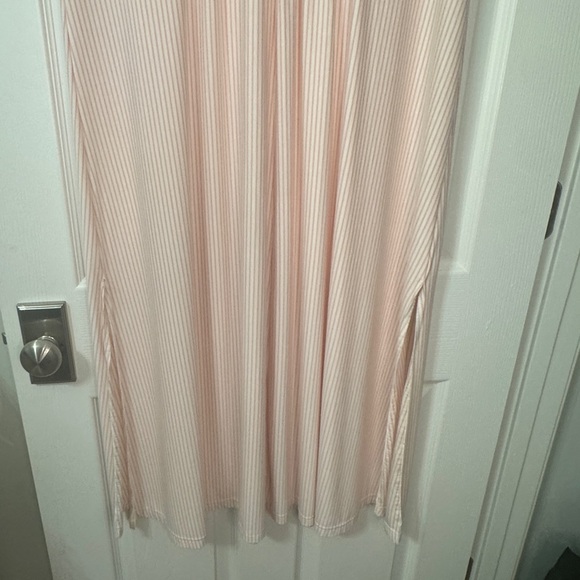 LAKE DreamKnit striped caftan nightgown - Picture 5 of 12